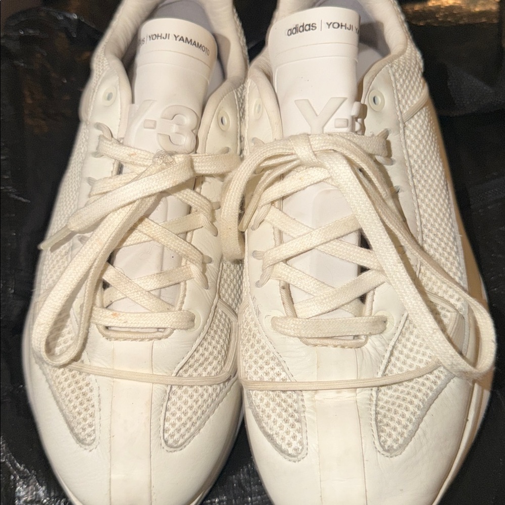 Y-3 Yohji Yamamoto Leather Sneakers
